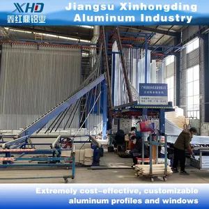 Low-Maintenance Curtain Wall Systems Aluminum Aluminum Extrusion Profile, Aluminum Profile 6063 - Jiangsu Xinhongding Environmental Protection Technology Co., Ltd. - China