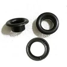 Garment Accessories Custom10mm Matt Black Stainless Steel Grommets Brass Metal Eyelets for Shoes - Dongguang D&G Industrial Co., Ltd. - China