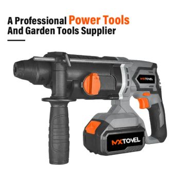 Portable Rechargeable Lithium Electric Hammer Impact Drill Cordless Hammer Drill with Lithium Battery - Nanjing Metalwell Machinery Equipment Co., Ltd. - China