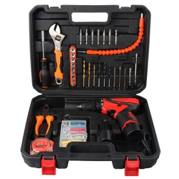 12V Rechargeable Lithium Battery Power Screw Drivers Cordless Drill Home Multifunctional Impact Drill Electric Screwdriver Set - Ningbo Zhite Import and Export Co., Ltd. - China