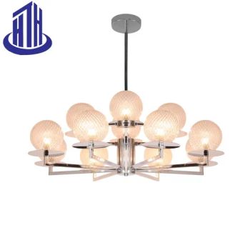 Round Interior Ceiling LED Lights Chandeliers Hanging Pendant Lights - Foshan YIWU Lighting Co., Ltd. - China