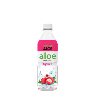 Aloe Vera Lychee Concentrate Drink 500ml PET Bottle Natural Pineapple Flavor Water Sugar Dried Style Filtered Packaged in Box - REAL VIO COMPANY LIMITED - Vietnam