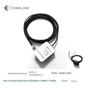 Advanced 28db GPS Timing Antenna for Car Navigation Systems - Beijing Corelogic Communication Co., Ltd. - China