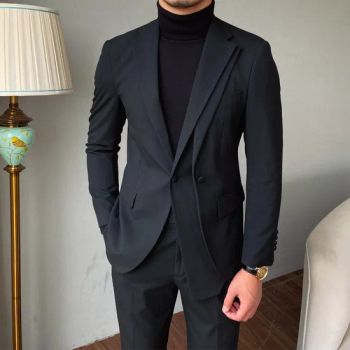 Mens Suits Slim Fit 2 Piece Formal Two Button Single Breasted - Shanghai Yiyu Industrial Co., Ltd. - China