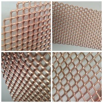 Aerospace Aircraft Composite-Based Structures Lightning Strike Protection Precision Micro Grid Hole Expanded Copper Silver Aluminum Nickel Mesh Screen Foils - Anping County Shanwei Metal Products Co., Ltd - China
