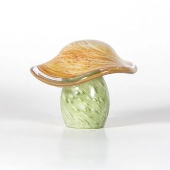 Glass Crafts Wholesale Natural Mushroom Home Ornament Age Modern Origin China Style Fashion Material Glass Model NO. - Golden Ace Industrial Co., Ltd. - China