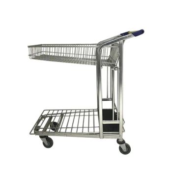 Metal Luggage Cart with Ce Certification (JT-E18) Quantity 4 Color White Origin China Material2 PU Condition New Trademark - Suzhou Jinta Metal Working Co., Ltd. - China