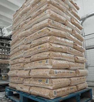 Pure Wood Pellets 15kg Bag - Impex Trading LTD - United States