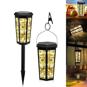 Coloured Solar Garden Lights Outdoor Decorative Lantern String Lights for Garden - Xiamen JieMiGao Import and Export Trading Co., Ltd - China