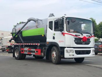 Vacuum Fecal Sewage Suction Tanker Trucks - Hubei Hongyu Special Automobile Co., Ltd - China