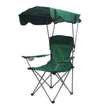 Portable Folding Beach Chair with Lift and Umbrella Fishing Stool Camping Accessories Furniture Outdoor Oxford Cloth Bl20333 - Ningbo Ezfocus Co., Ltd. - China