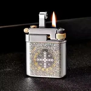 Vintage Kerosene Lighter with Mechanical Pulley Ignition Device - Yiwu Haidong Smoking Set Firm - China
