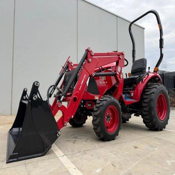 Compact Tractor Diesel Engine 4WD Farm Tractor with Loader and Backhoe for Agriculture and Construction Use - Carla Pisselli Commercio - Brazil