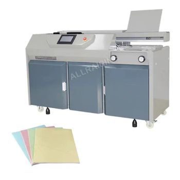 Industrial Book Gluing and Binding Machine Notebook Exercise Book Binding Machine - Zhengzhou Allraise Company Ltd. - China