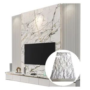 Modern Wall Panels PVC Wall Panels Boards UV Marble Plastic Sheet PVC Wall Panel for Bathroom - Linyi Yonghong International Trading Co., Ltd. - China