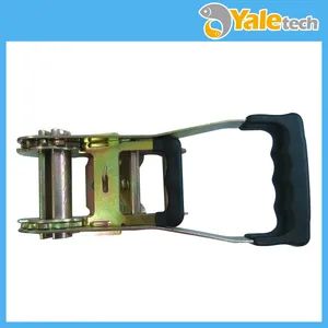 Ergo Ratchet Buckle and DJ Hooks Width 53mm Model NO. RB-5050Ergo Trademark Yaletech/OEM Origin Zhejiang, China Transport Package Bulk - Hangzhou Yale Industrial Co., Ltd. - China