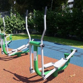 Commercial Gymnastic Outdoor Exercise Street Workout Equipment Elliptical Cross Trainer - Sanhe City Guiyuxing Sporting Goods Co., Ltd. - China