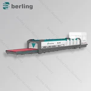 Temered Electric Glass Toughening Furnace PLC System Horizontal Forced Convection Flat Bending - Qingdao Berling Tech Co., Ltd. - China