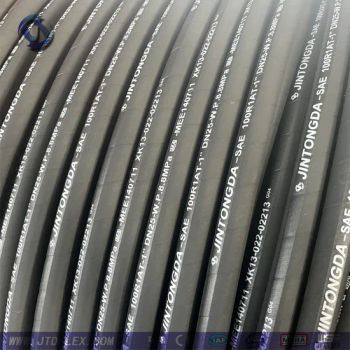China Factory Steel Wire Braided High Pressure Tube Pipe SAE 100r1at Hydraulic Rubber Hose with Msha Approval - Juye Jintongda Pipe Industry Co., Ltd - China