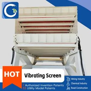 Construction Machine Sand / Mineral Vibratory Separator with Polyurethane Screen - Xinxiang Green Machinery Co., Ltd. - China