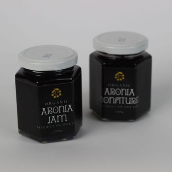 Organic Aronia Jam Taste Sweet Specification COA Place of Origin EU Brand Name Meliseus Weight (kg) 0.19 kg Shelf Life 24 - Meliseus Michal Sasin Piotr Krawczyk S.C. - Poland