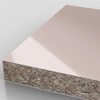 18mm Moisture Resist Melamine Laminated PETG 15D Glossy Particle Board - Dongguan Sunyo Plastic Co., Ltd. - China