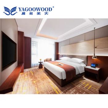 Hotel Furniture Supplier Bedroom Furniture Upholstered Beds Set Queen Size Bed - Foshan Nanhai Gemei Tianya Furniture Co., Ltd. - China