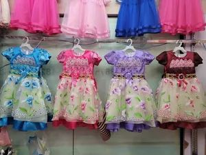 Kids Garment Stock Children Flower Gown Child Clothing Party Wear Party Wear Dresses Children′ S Apparel Girls Dress Evening Dress Performing Dress Baby - Yiwu City Super Childwear Business - China