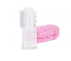 Wholesale Soft Silicone Baby Finger Toothbrush MOQ 3000 Sets Trademark OEM Model NO. BC22 Age Group Baby Handle Material - Guangdong RoRo Baby Products Co., Ltd. - China