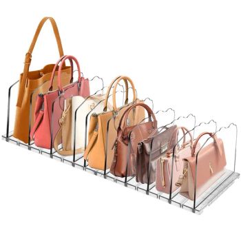 Clear Adjustable Acrylic Shelf Dividers Closet Organization for Handbag Book - Great Shine Houseware Ltd. - China