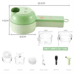 Best Multifunctional Dicer Veg Food Onion Carrot Chopper Veggie Slicer Hand Chopper Machine Portable Electric Vegetable Cutter - Changsha Chengtong Technology Co., Ltd. - China