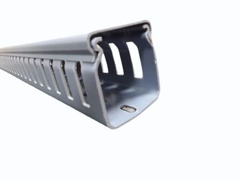 45mm X 45mm 1 Meter PVC Channel, For Wiring Form Rigid Brand HINDUSTAN Color GREY / BLUE Strength High-strength Usage/Application - Navyug Polymers - India