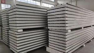 Soundproof Roofing Board Wall and Roof Panel EPS Foam Sandwich Panel - Cangzhou Junxing Minghua Light Steel Color Plate Co., Ltd. - China