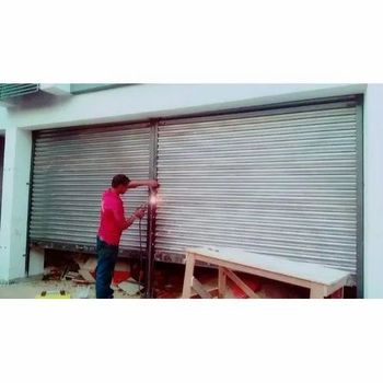 Shutter Fabrication Services Service Mode Offline Shutter Type Mild Steel Service Duration 10 Days Surface Treatment Powder - A One India - India