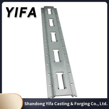 Powder Coating Cargo Truck Body Accessories Cargo Control E Track Trailer Parts - Shandong Yifa Casting & Forging Co., Ltd. - China