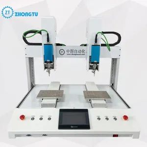 Desktop Pick & Place Type Feeding Single Head Dual Rail Robotic Screw Fastening Machine Robot - Shenzhen Zhongtu Automation Technology Co., Ltd. - China