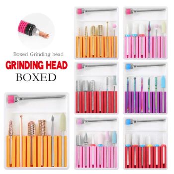 Professional 7PCS Set Pedicure Manicure Set Ceramic Tungsten Stainless Steel Nail Drill Bits - Ningbo Sundy Imp & Exp Co., Ltd. - China