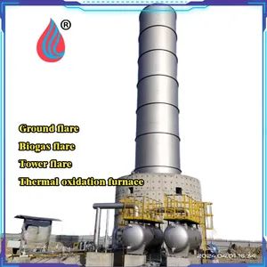 Customizable Ground Flare Package - Flare for Gas Plants, Biomass Energy Projects - Heze Zexuan Equipment Manufacturing Co., Ltd. - China