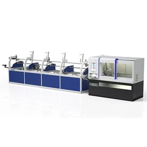 Automatic Laser Tube Cutting Machine Laser Metal Pipe Cutter for Stainless Steel Aluminum Steel Pipes with Auto Feeding System - Nanjing Likesmile New Energy Technology Co., Ltd. - China