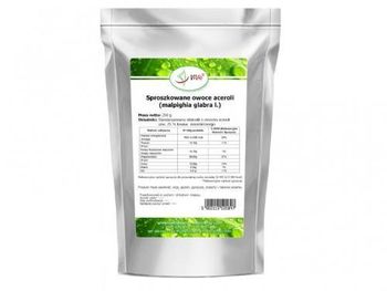 Acerola powder 250g - powdered acerola fruit - RADZIOWI SP. Z O.O. - Poland