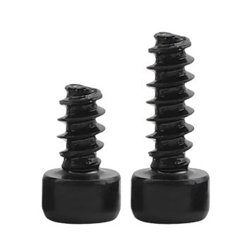 High Strength Black Cylindrical Head Socket Wood Screws M2-M6 Cup Head Self Tapping Screws - Hebei Lingke Metal Products Co., Ltd - China