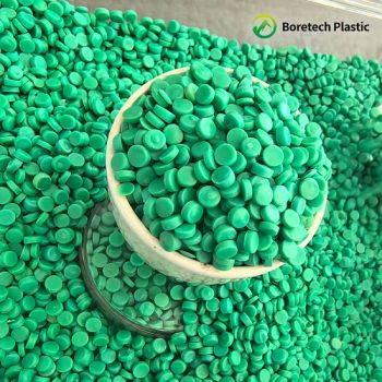 High-Quality Recycled HDPE Green Hollow Plastic Pellets for Manufacturing - Wuhu Boretech Plastics Technology Co., Ltd - China