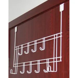 Over The Door Wire Organizer Rack (LJ9029) Layer 2 Sets 500 Capacity 2 MOQ 500PCS Shape Round Wire 3mm, 5mm Material - Wuxi Puhui Metal Products Co., Ltd. - China
