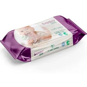 Biokleen Free Sample Chamomile Disposable 100% Biodegradable Babi Wipes Vitamin E Antibacterial Baby Wipes Wet Tissue - Hangzhou Biogen Hygiene Co., Ltd. - China