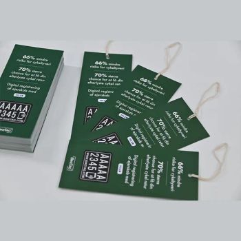 Custom Ivory Board Garment Accessories Manufacturer Woven Label Paper Hang Tag for Clothing - Jiangsu Itech Labels Technology Co., Ltd. - China