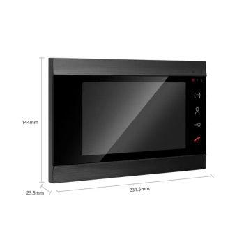 HD 4 Wire Villa Video Door Phone 7 Inch Video Intercom Videodomofony Support Door Lock - Zhuhai Morning Technology Co., Ltd. - China