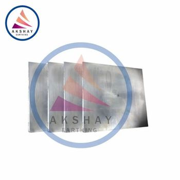 GI EARTHING PLATE Color Silver Size 1x1, 2x2 Ft. Weight 8 to 20 kg. Brand Akshay Earthing Finish Galvanized Iron Earthing Type Plate - Akshay Earthing Enterprises - India