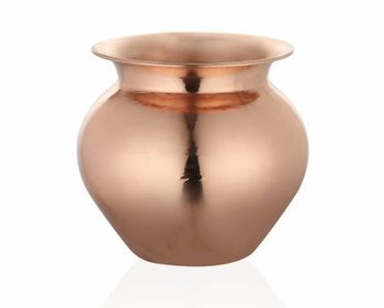 Hammered Cylindrical Copper Lota, For Home, Capacity: 500ml Capacity 500ml Design Hammered Shape Cylindrical Brand Divine - Divine Copper - India
