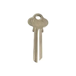 Customer Service Support Brass Door Key Blank 11 Type Model NO. 11 Origin China MOQ 10000PCS Trademark Everise HS Code 8301700000 - QINGDAO EVERISE INT'L CO., LTD. - China