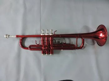 Wholesale Musical Instrument, Made in China Trumpet Color Red Origin China Model NO. 6418RD HS Code 9205100090 Trademark - TIANJIN ARCHER IMP. & EXP CO., LTD - China